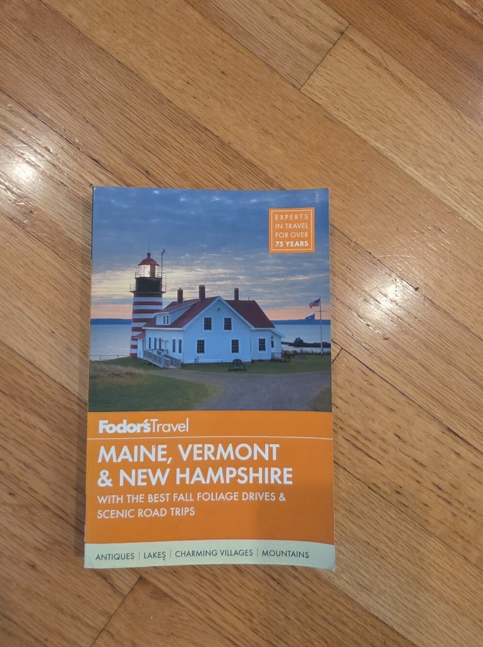 Fodor's Travel New England Foliahe Rides Book